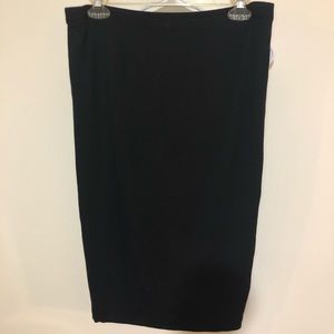 *express* black pencil skirt